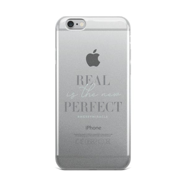 Real is the New Perfect iPhone Case